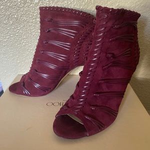 JIMMY CHOO Gio Suede/Leather shoes